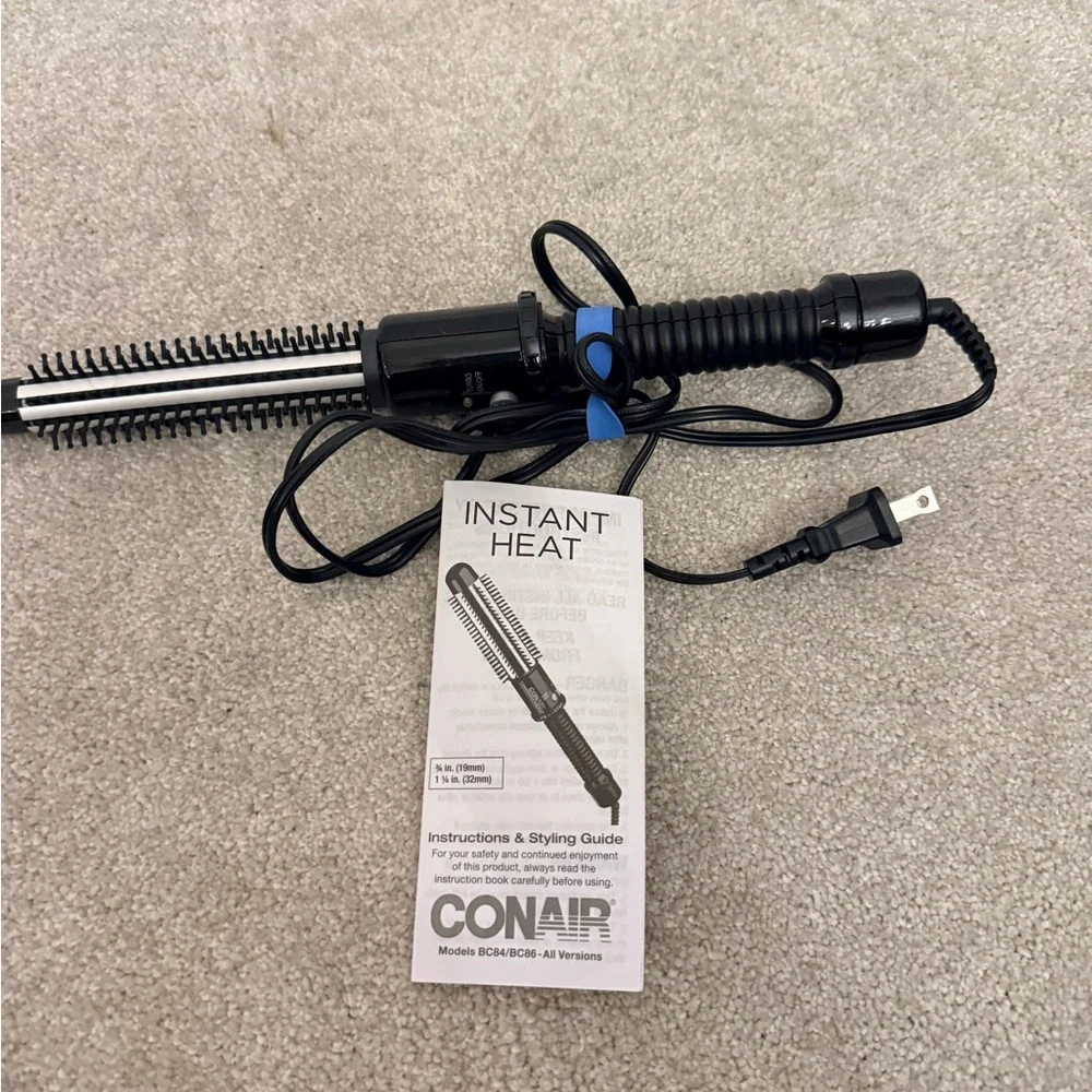 Conair Instant Heat 4-in-1 Black Styling Brush - Picture 2 of 3